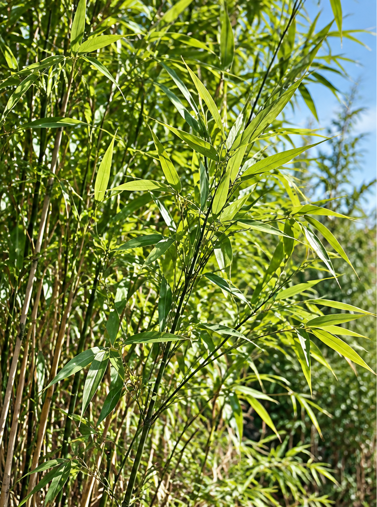 Pleioblastus linearis in its natural habitat (illustrative image)