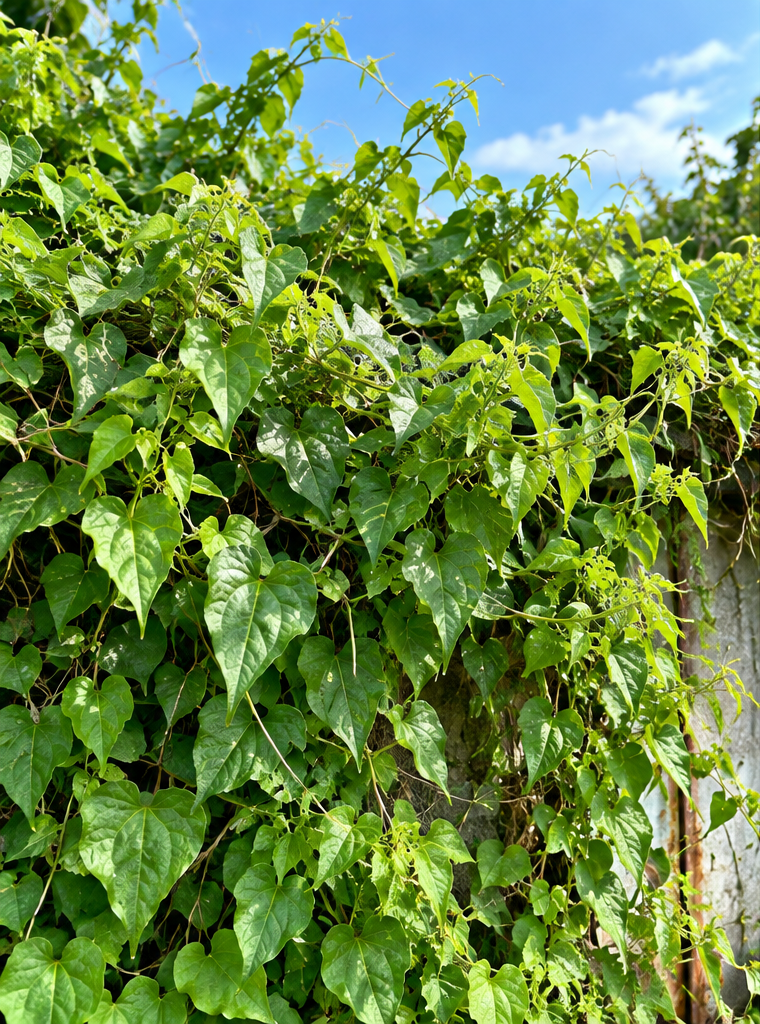 Mikania micrantha in its natural habitat (illustrative image)